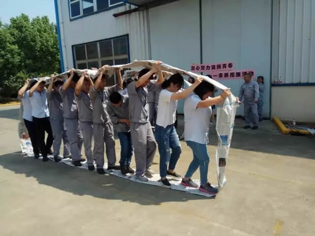 上海滬工閥門廠凝心聚力激揚青春素質拓展活動(圖13)